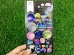 Space Epoxy Deco Sticker