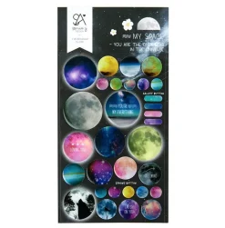 Space Epoxy Deco Sticker