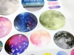 Space Epoxy Deco Sticker