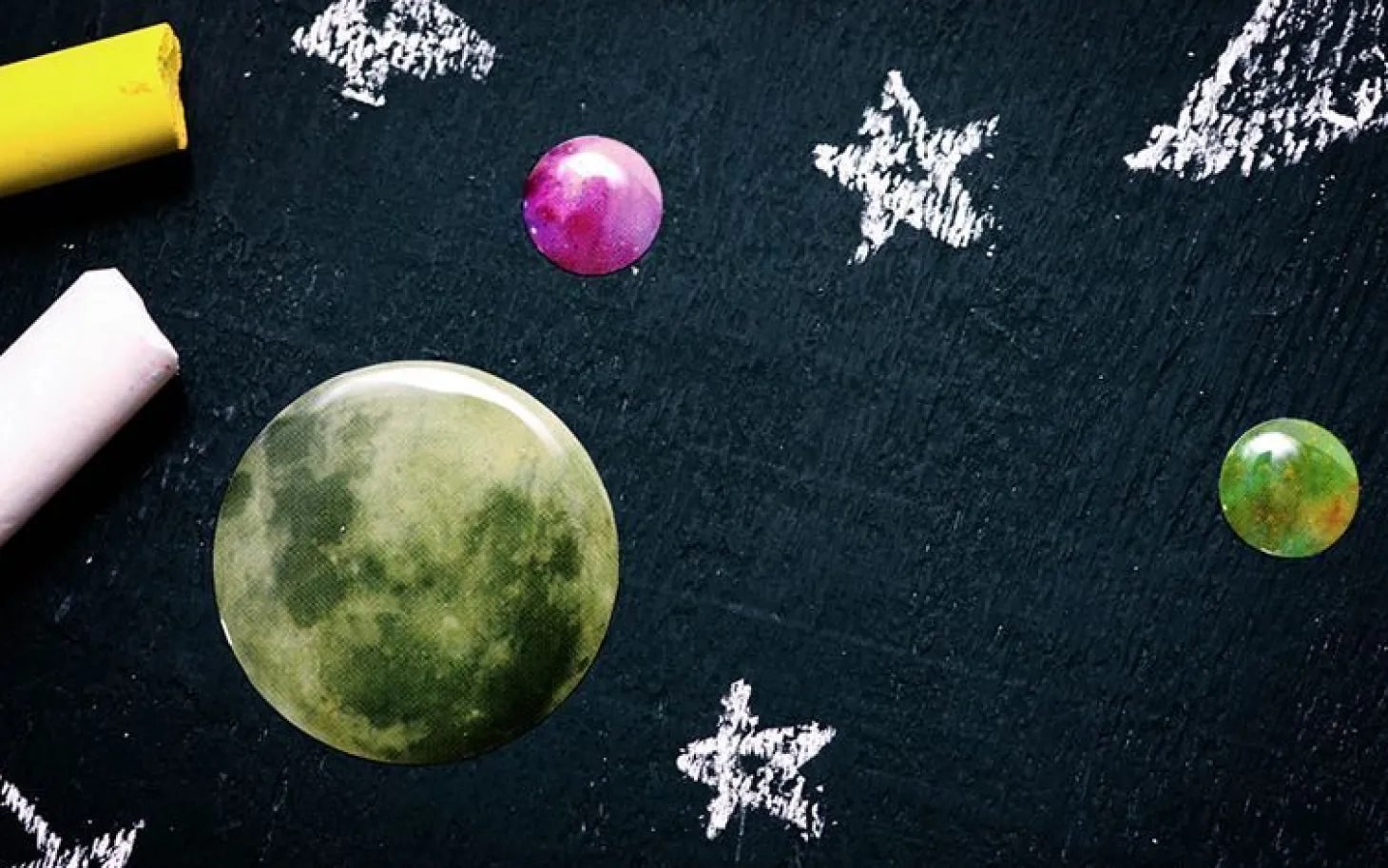 Space Epoxy Deco Sticker