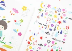 Space Note Deco Sticker