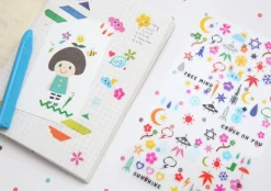 Space Note Deco Sticker
