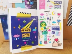 Space Note Deco Sticker