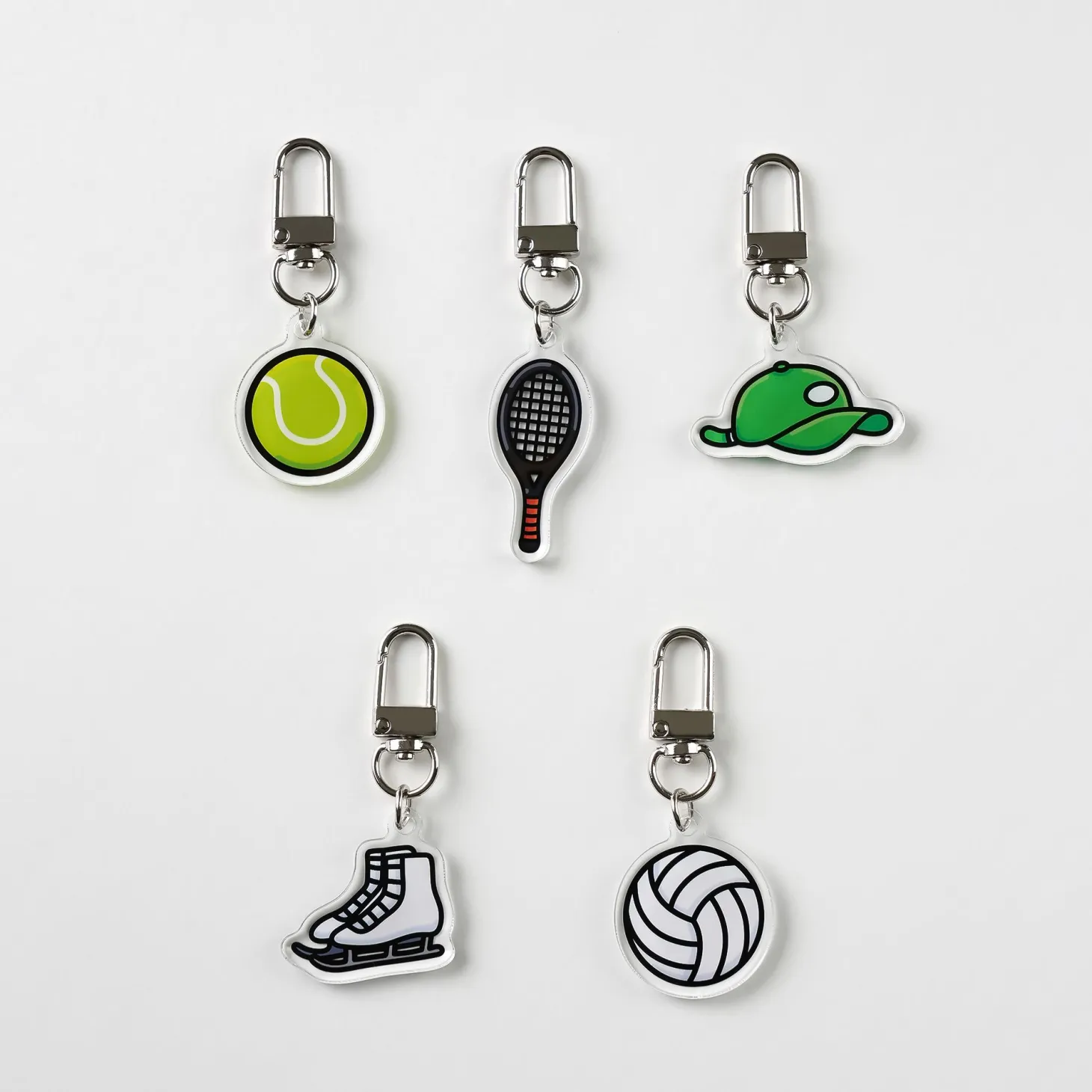 Sports Acrylic Key Ring v1