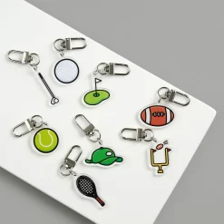 Sports Acrylic Key Ring v1