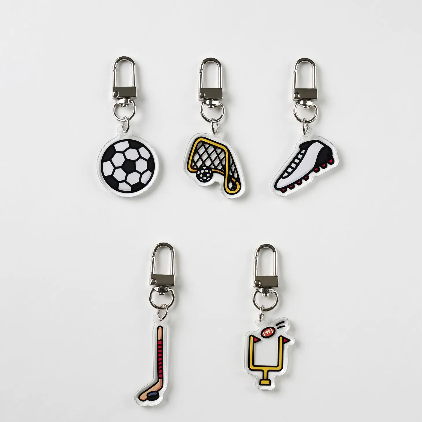 Sports Acrylic Key Ring v1