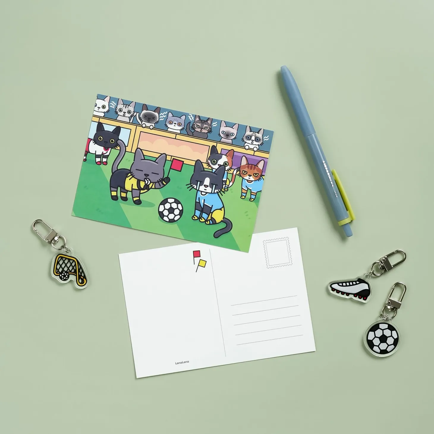 Sports Acrylic Key Ring v1