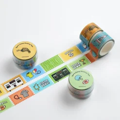 Sports Stamp Masking Tape