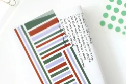 Square Pigment See-through Sticker