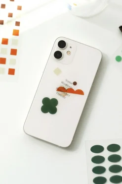 Square Pigment See-through Sticker
