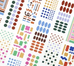 Square Pigment See-through Sticker