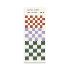 Square Pigment See-through Sticker