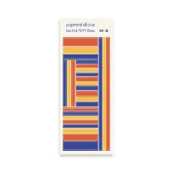 Square Pigment See-through Sticker