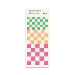 Square Pigment See-through Sticker