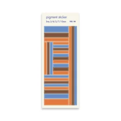 Square Pigment See-through Sticker