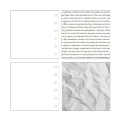 Square 6 Ring A7 Note Refill