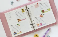 Square 6 Ring A6 Wide Planner Refill v2