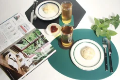 Square Two Tone Color Placemat