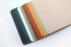 Square Vegan Leather Mouse Pad