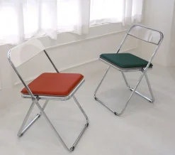Square Vegan Leather Sitting Cushion