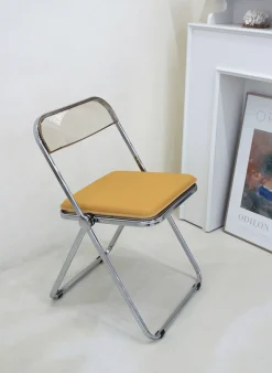 Square Vegan Leather Sitting Cushion