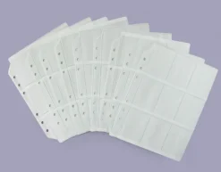 Stamp Collecting 6 Ring A6 Wide Pocket Refill