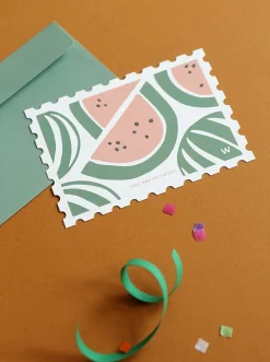 Stamp Message Card