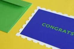 Stamp Message Card
