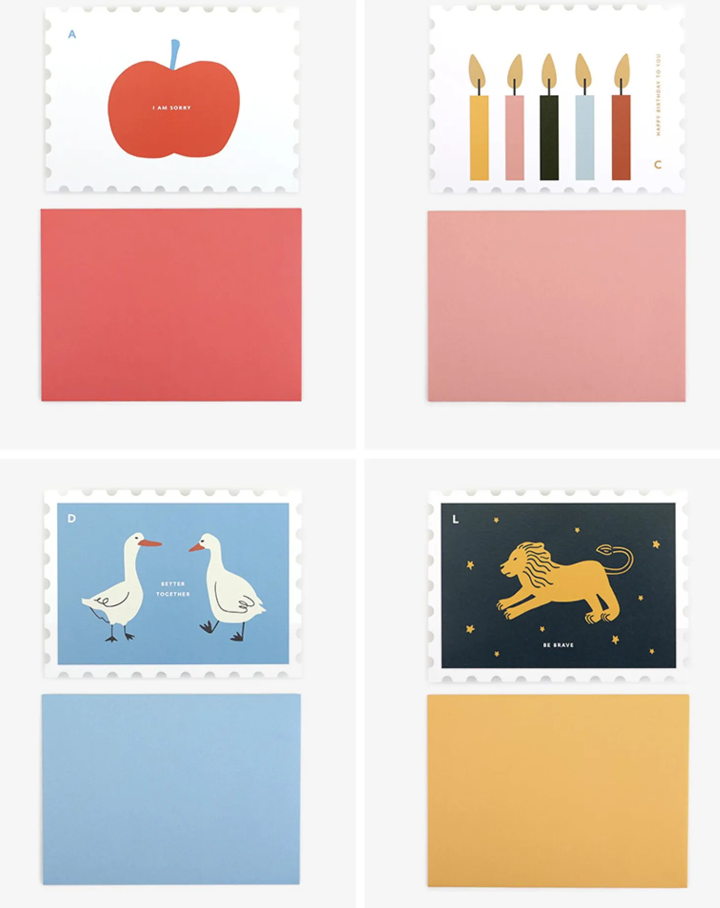 Stamp Message Card