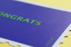 Stamp Message Card