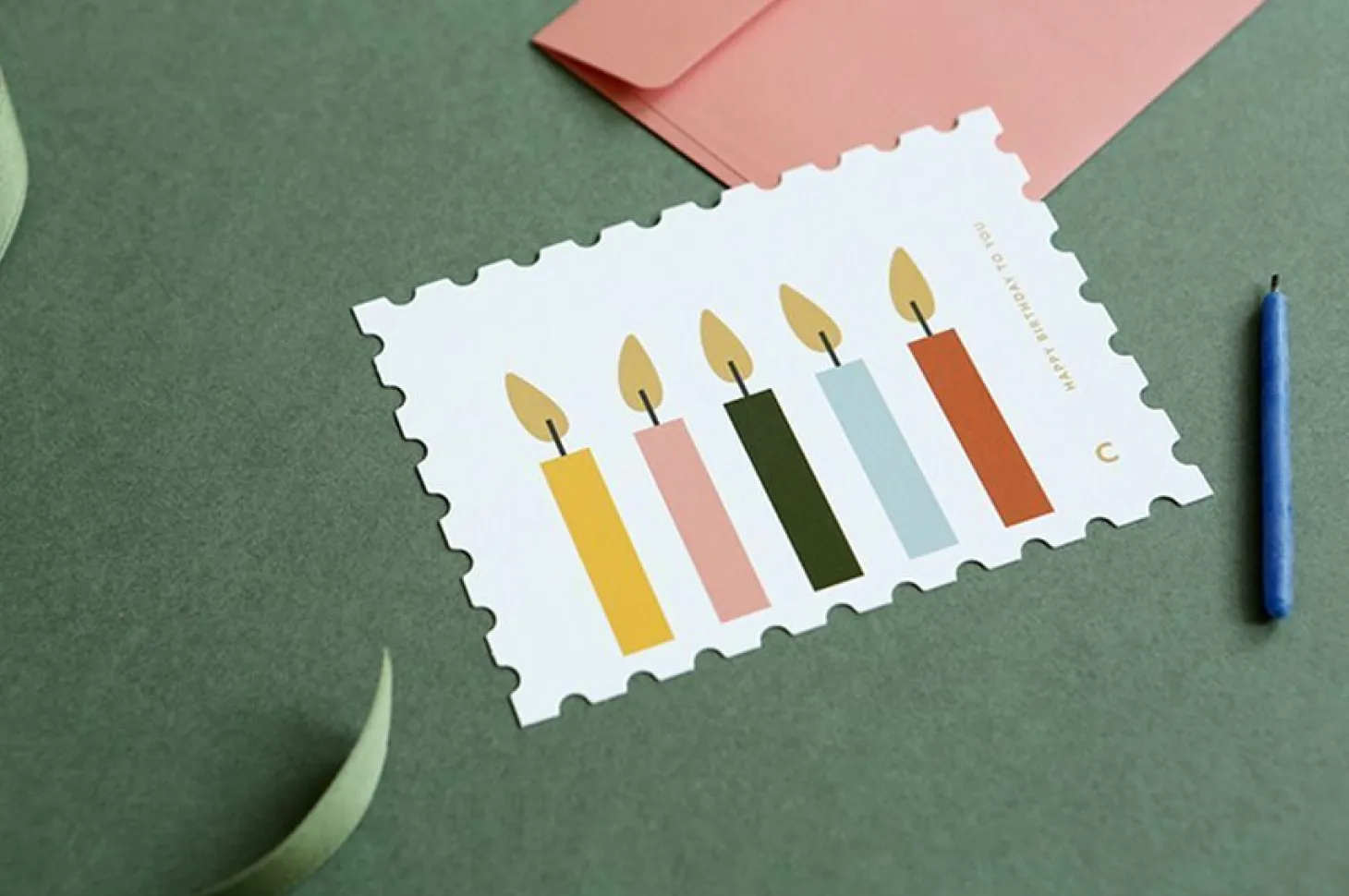 Stamp Message Card