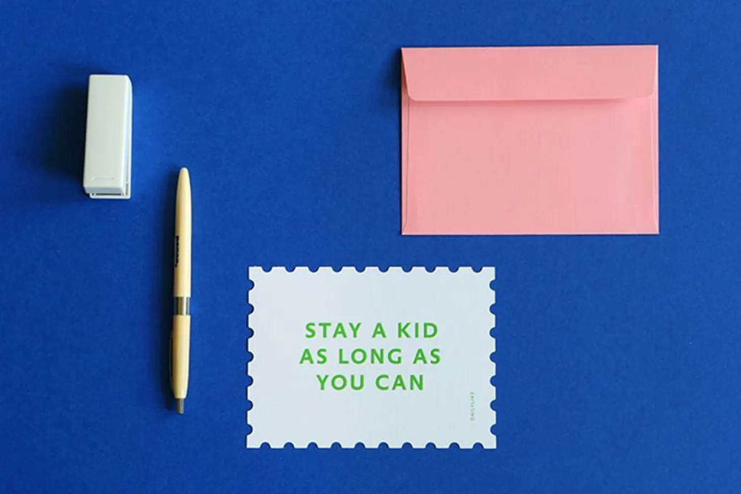 Stamp Message Card