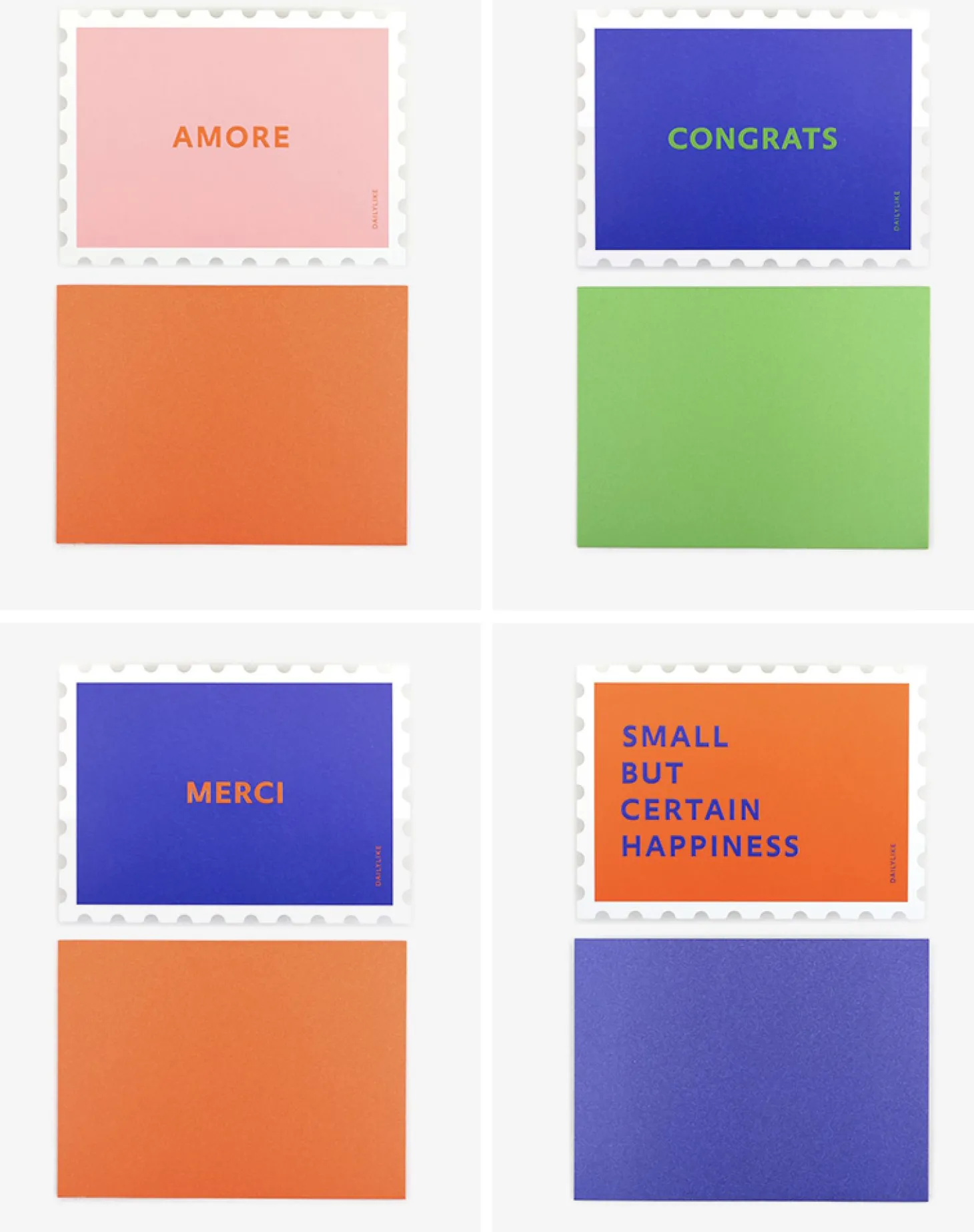 Stamp Message Card