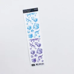 Star Ice Hologram Slim Sticker