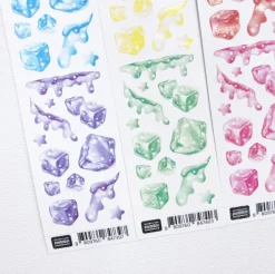 Star Ice Hologram Slim Sticker