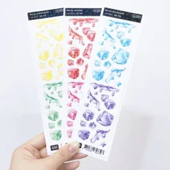 Star Ice Hologram Slim Sticker