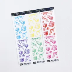 Star Ice Hologram Slim Sticker