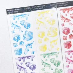 Star Ice Hologram Slim Sticker