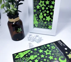 Star & Spacecraft Glow in the Dark Sticker