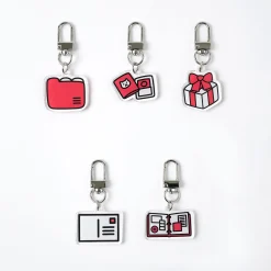 Stationery Acrylic Key Ring