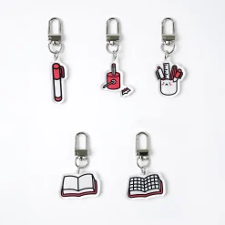 Stationery Acrylic Key Ring
