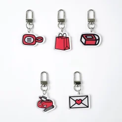 Stationery Acrylic Key Ring