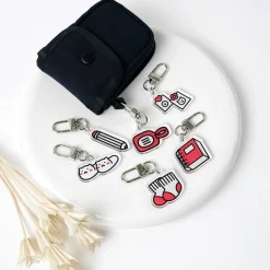 Stationery Acrylic Key Ring