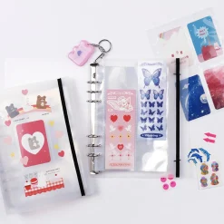 Sticker 6 Ring A5 Binder + Pocket Set