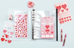 Sticker 6 Ring A5 Binder + Pocket Set