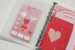 Sticker 6 Ring A5 Binder + Pocket Set