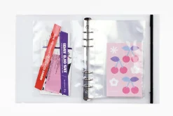 Sticker 6 Ring A5 Binder + Pocket Set
