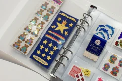 Sticker 6 Ring A5 Binder + Pocket Set
