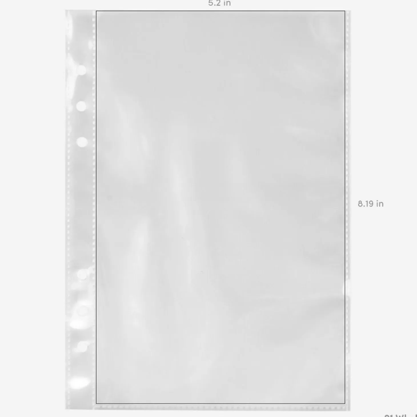 Sticker 6 Ring A5 Pocket Refill