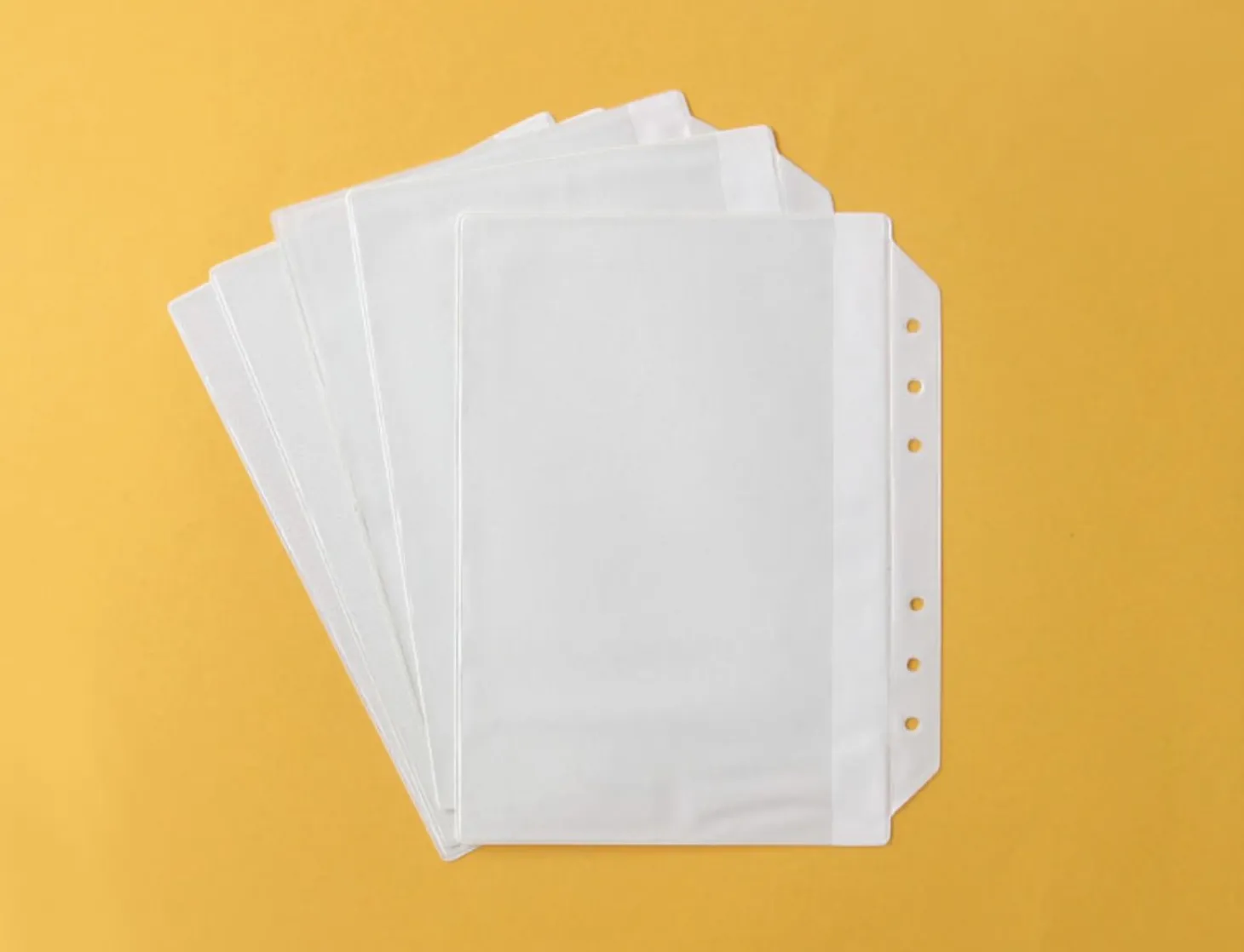 Sticker 6 Ring A6 Wide Pocket Refill